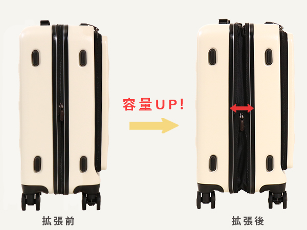 Amazon | [トランジットラウンジ] スーツケース ripple PLUS 34
