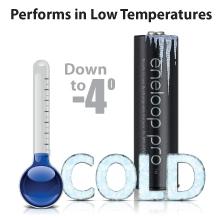 Pilas AA y AAA de eneloop pro