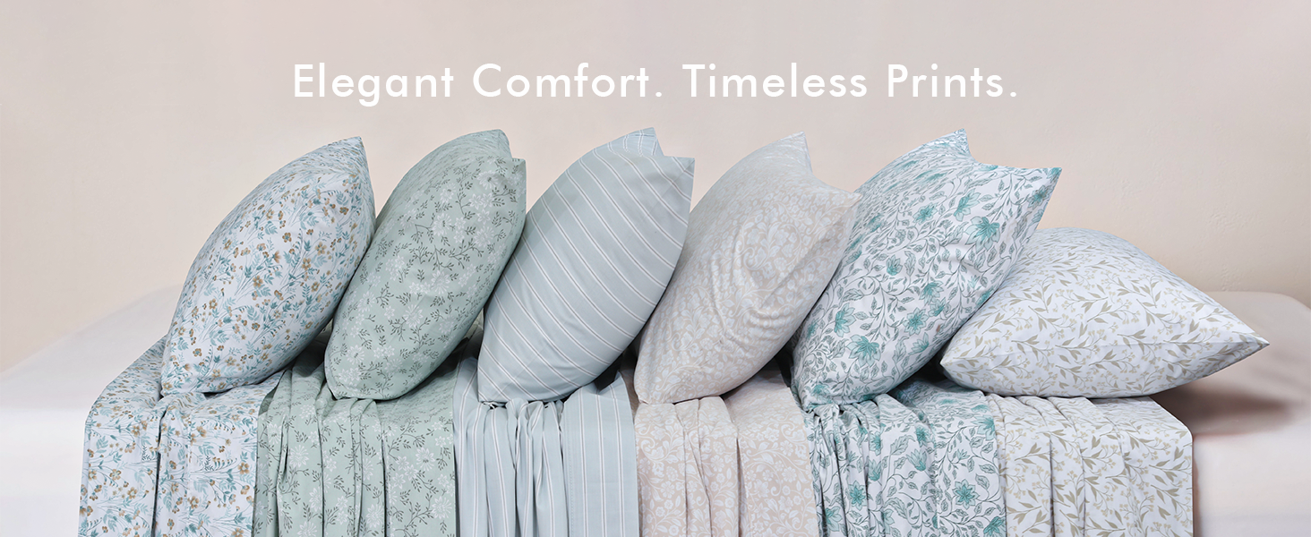 sung fit perfect percale weave linens king-sized large queen-sized airflow linen collections cover