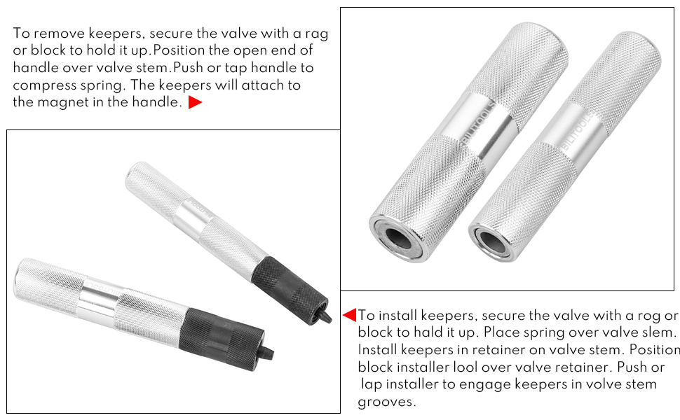 BILITOOLS Valve Keeper Remover and Installer, Valve Keeper