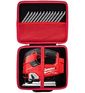 khanka Hard Storage Case Replacement for Milwaukee M18 FUEL D-HANDLE JIG SAW 2737-20, Case Only