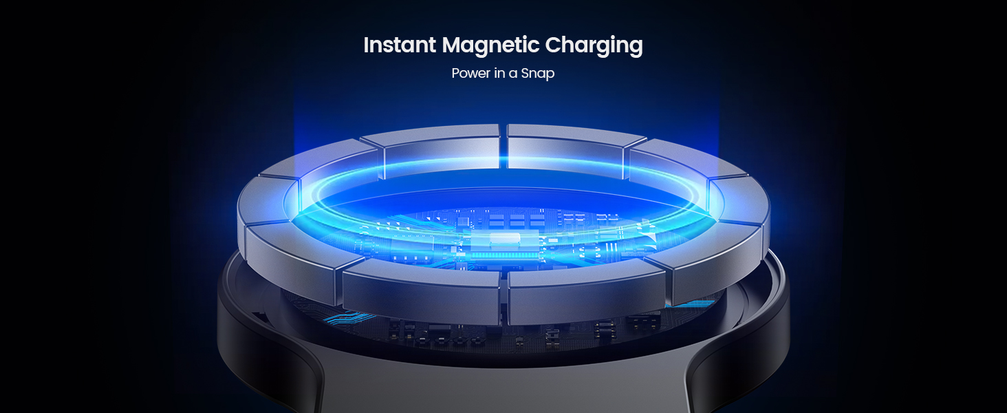 3 in 1 Charging Station for Apple Devices Magsafe Wireless Charger for iPhone Foldable Stand