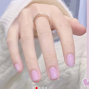 Amazon | 7色セット ネイルポリッシュ ラメ入り きらきら 速乾 ネイル