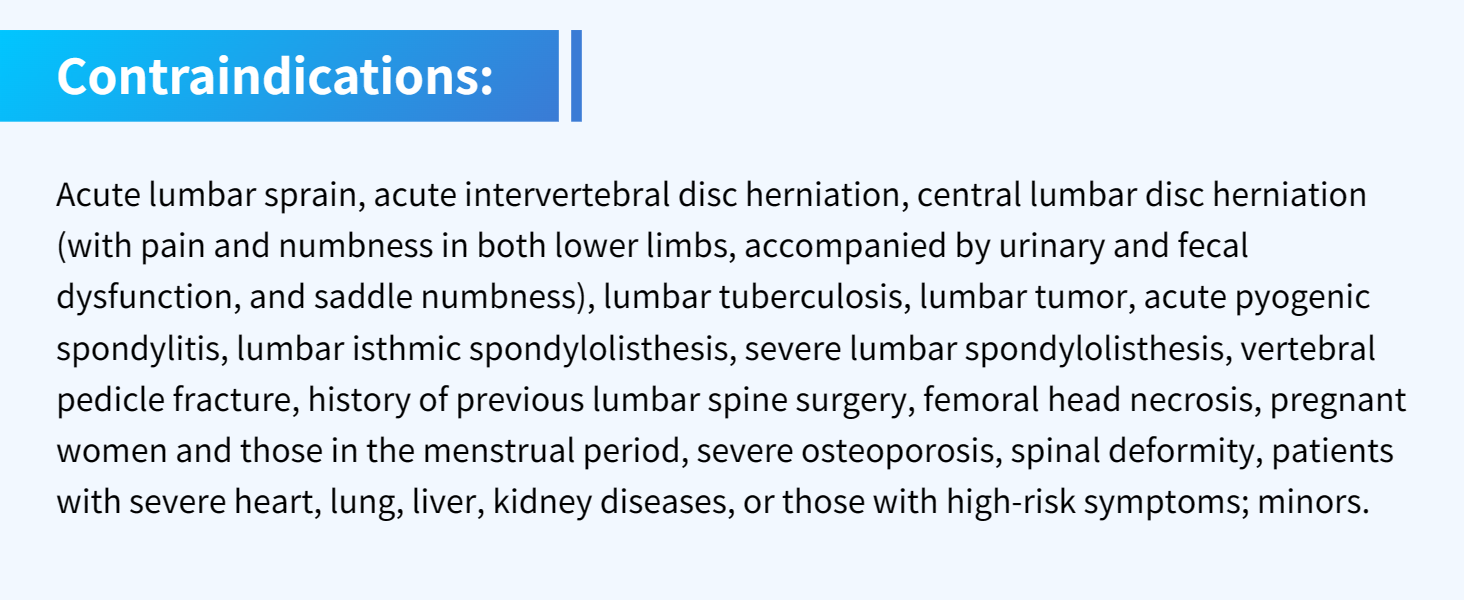 Contraindications