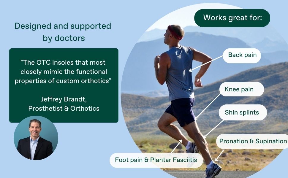 Fulton insoles work great for