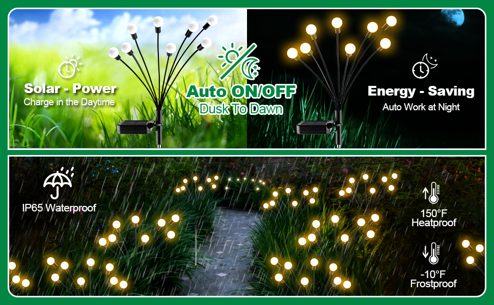 firefly lights solar outdoor