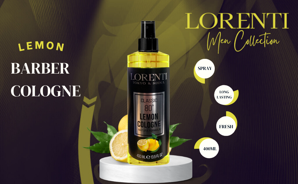 Lorenti Lemon After Shave Cologne