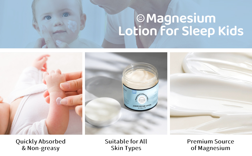 Magnesium Lotion for Kids