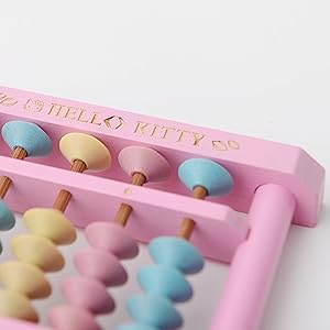 Amazon.co.jp: ハロー キティ そろばん 12桁 KTY-24 ピンク 天然