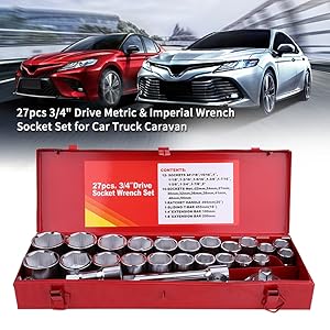 Socket Wrench Set Car Repair Socket Wrench Ratchet Bit Set