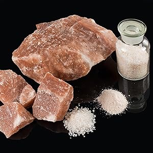 Raw Form Of Pink Salt