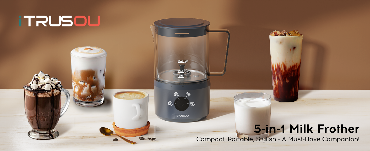 milk frother and steamer