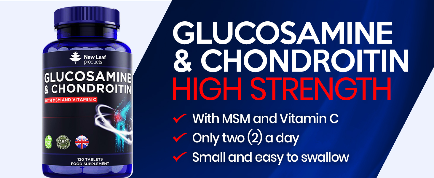 Glucosamine and Chondroitin High Strength Enriched with MSM and