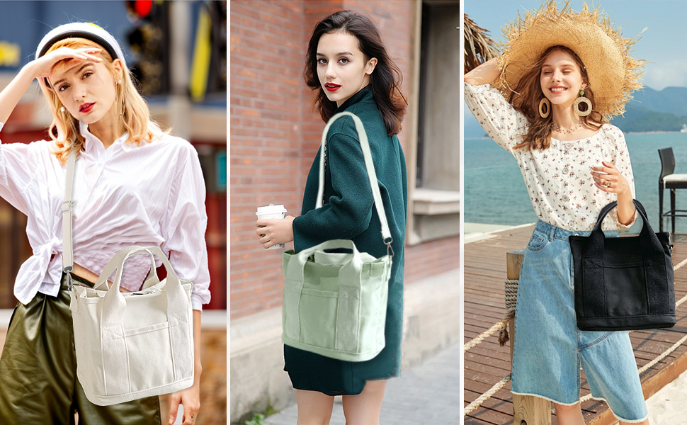 tote bag with compartments