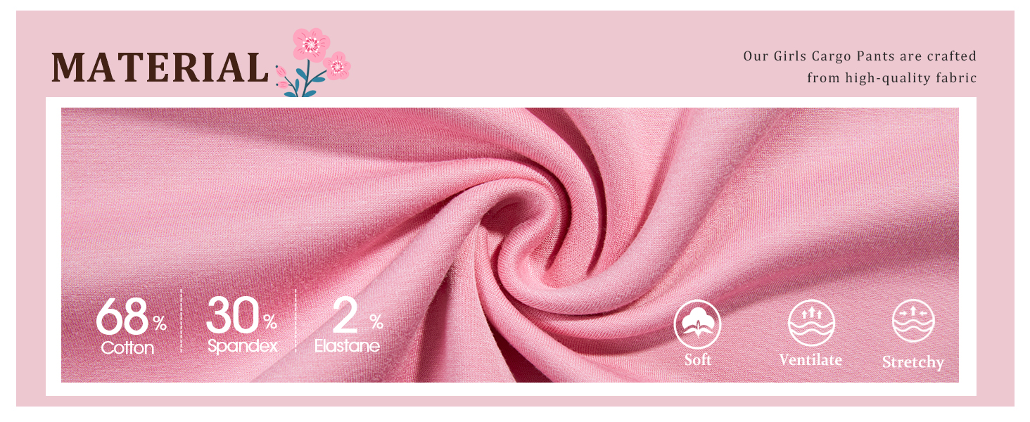 Girls Fashion Baggy Cargo Pants