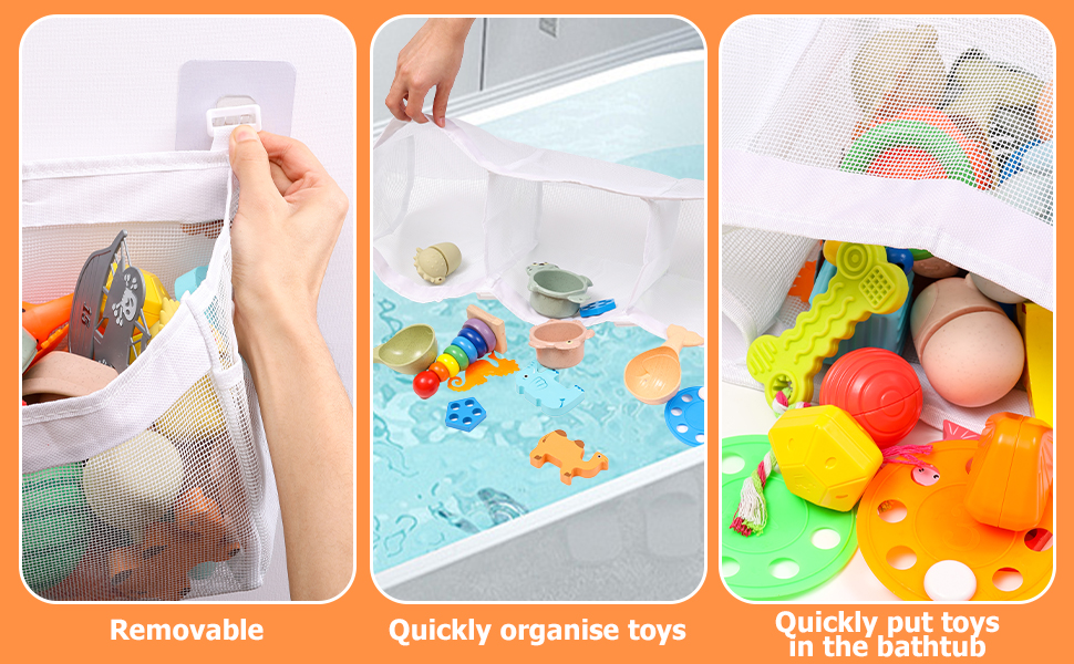 Organisateur de Jouets de Salle de Bain