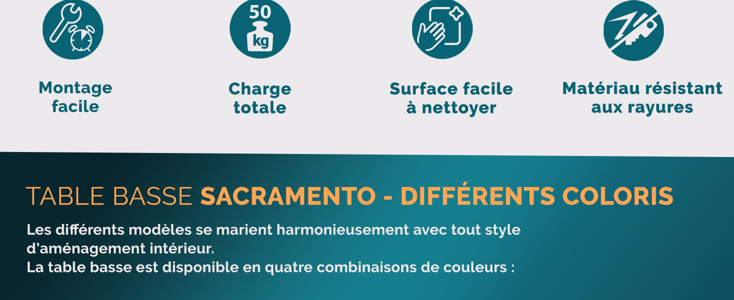 Table basse salon moderne design meubles de salon table basse relevable meuble bois charge 50kg