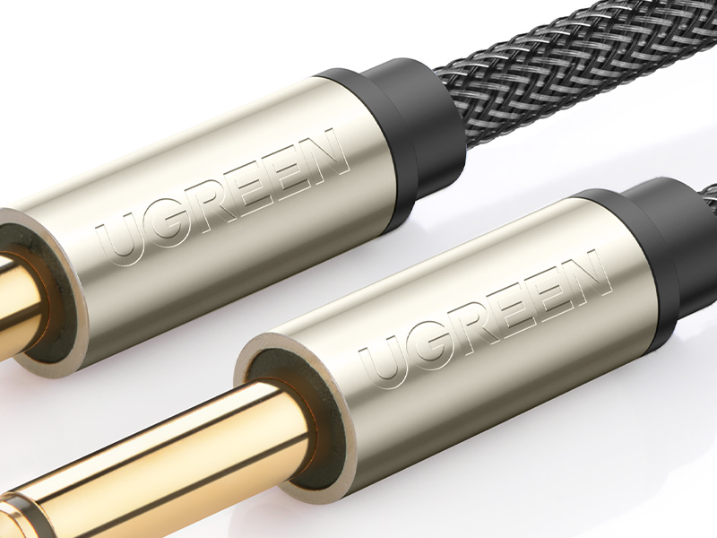 cable audio cable 6.35mm 6.35mm 1/4" male to 6.35mm 1/4" male stereo audio cable 6.35mm