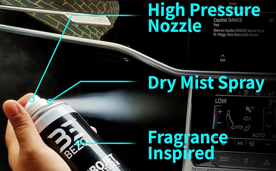 BEZQ Car Air Freshener Luxury Designer SAVAG, AVENTOS Inspire