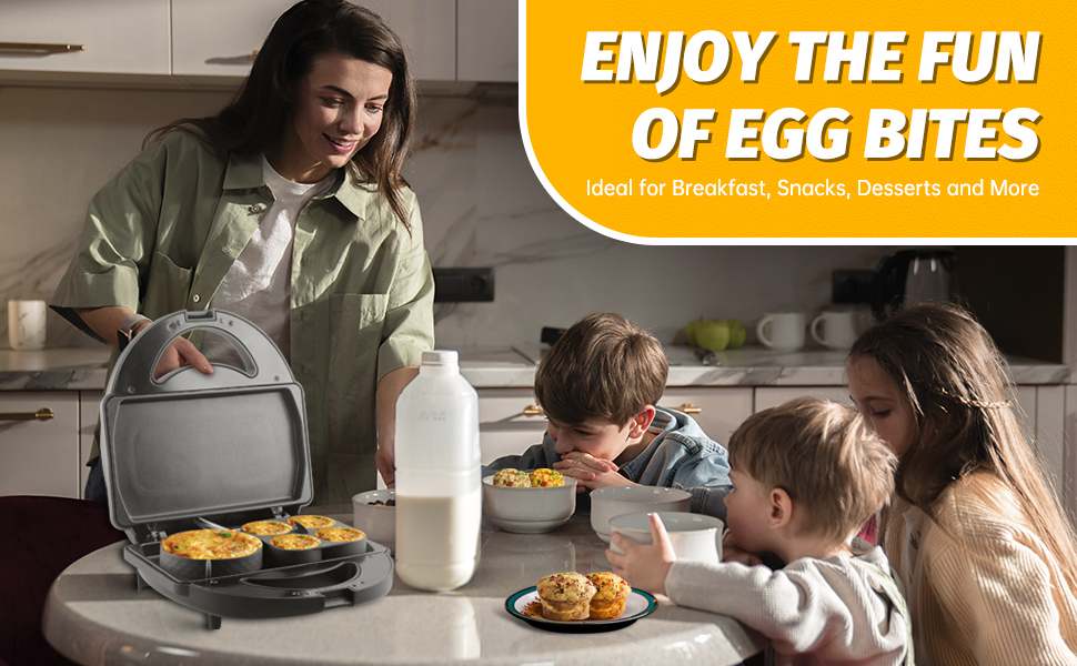 enjoy the fun of egg bites ideal for breakfast snacks desserts and more