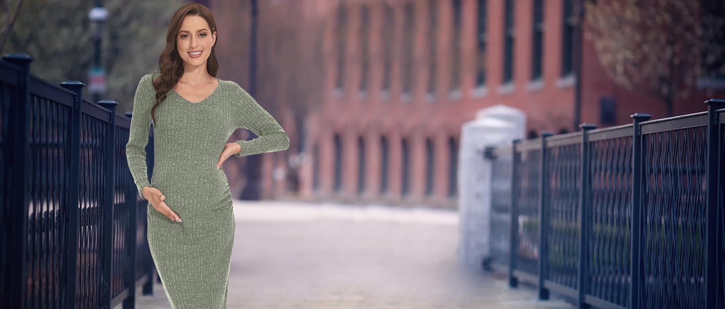 Maternity Sweater Dress