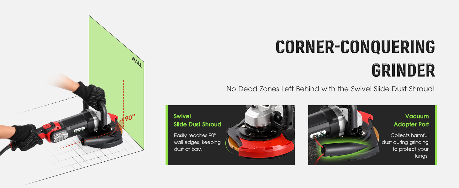 corner-conquering grinder