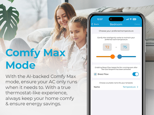 AI-backed Comfy Max with Cielo Breez Max