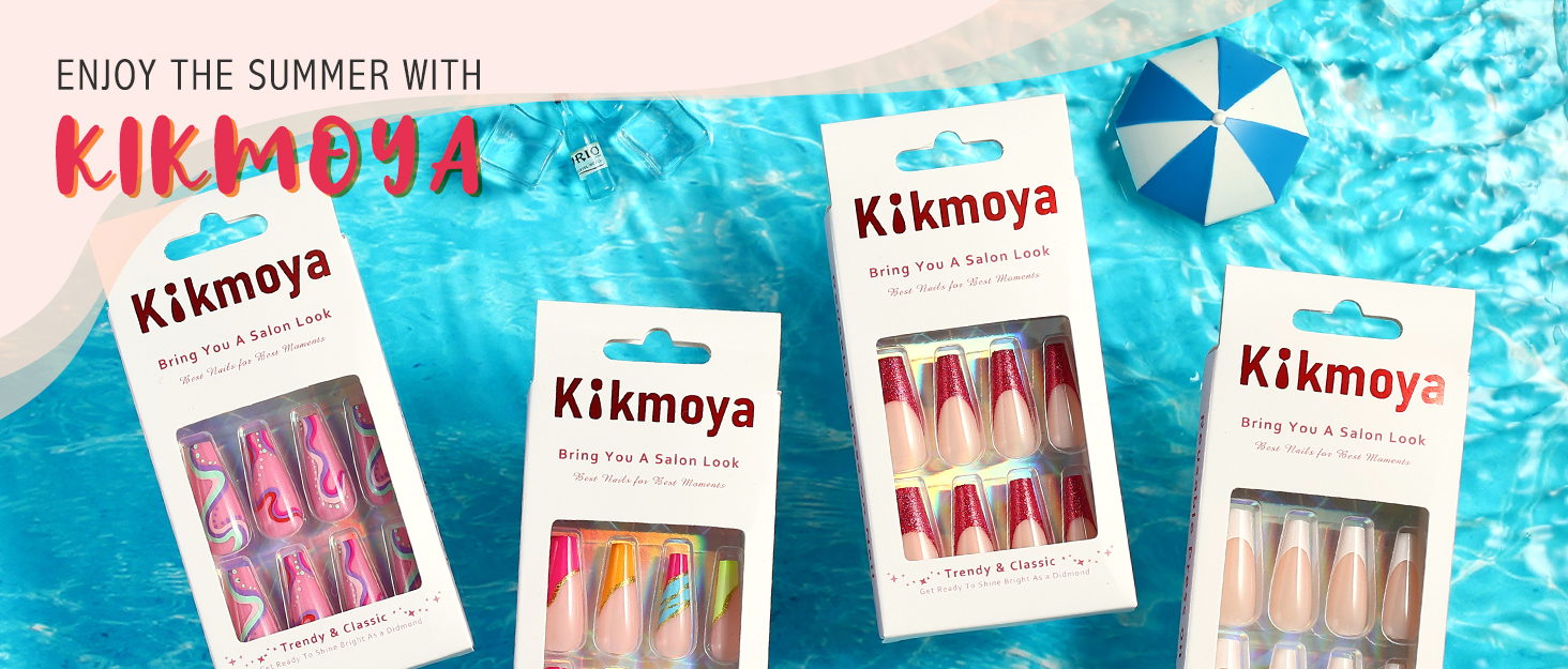 Kikmoya press on nails