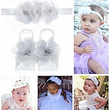 white headband and sandals
