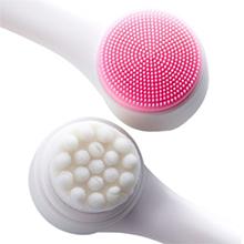manual cleansing brush for face