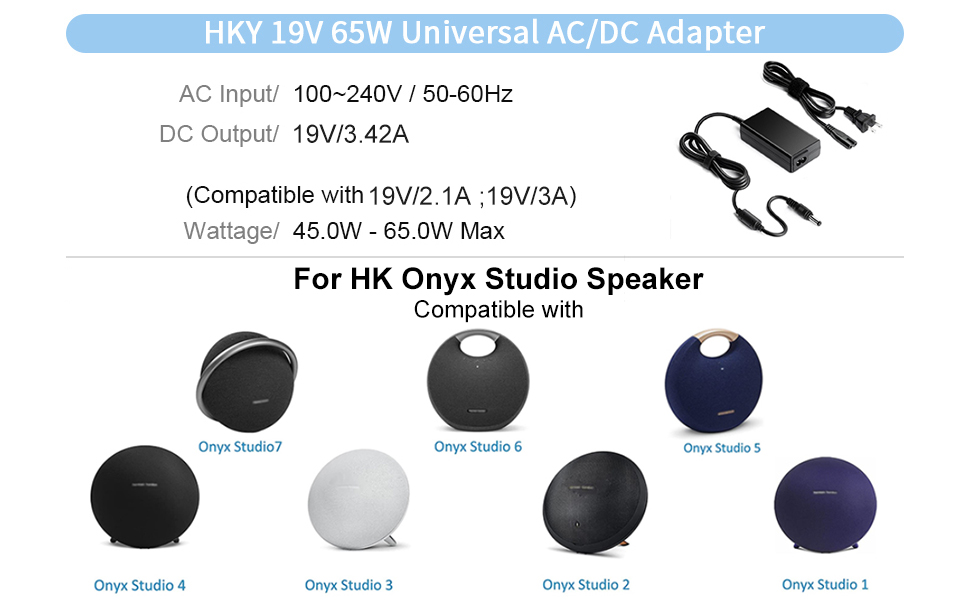 harman/kardon ONYX STUDIO アダプター 社外品 Amazon.com: KFD AC Adapter for Harman Kardon Onyx Studio 1 2
