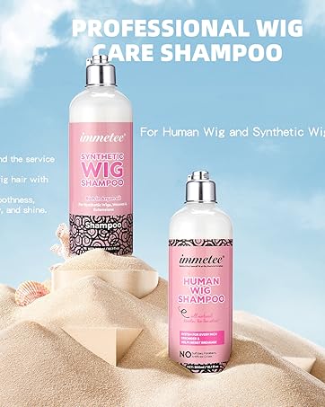immetee Wig Shampoo for Human and Synthetic Hair