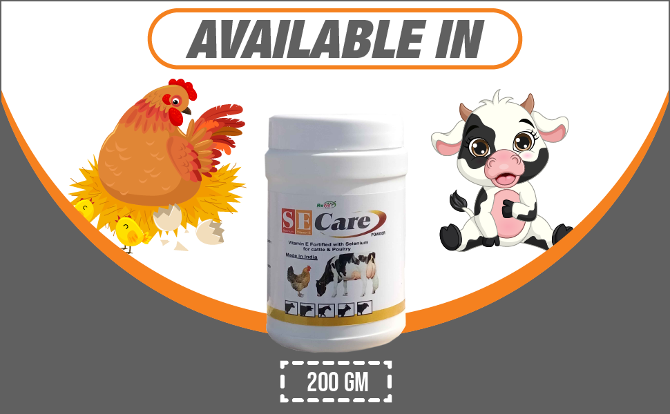 REFIT ANIMAL CARE Vitamin E & Selenium Supplement for Poultry, Goat
