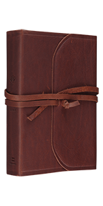 ESV Student Study Bible (Natural Leather, Brown, Flap with Strap)