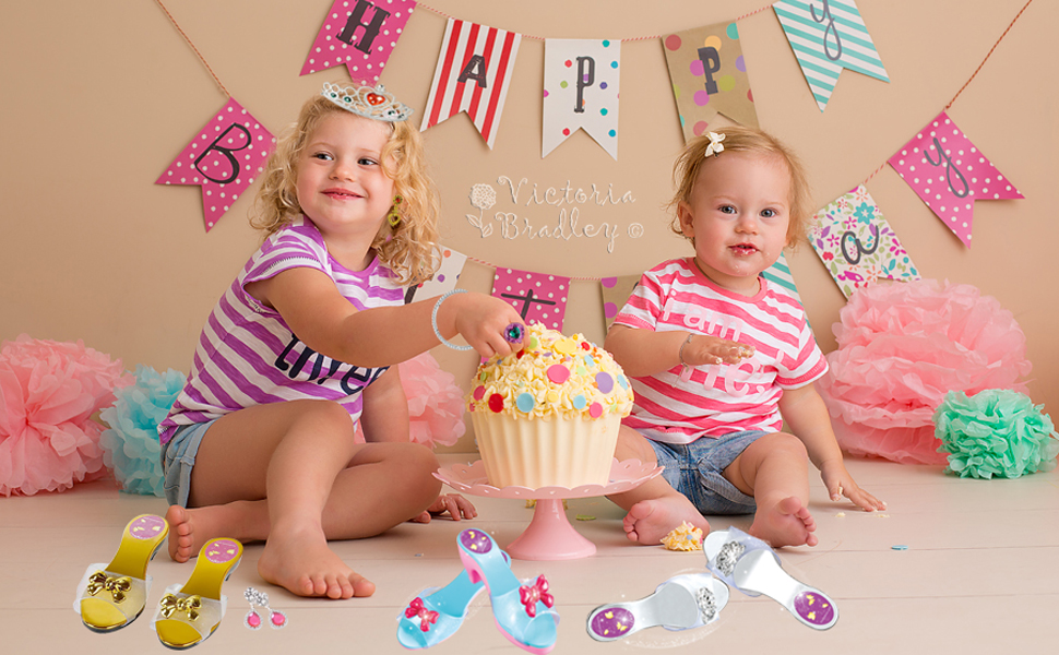 Amazon | KONGDA お姫様ごっこ おもちゃ 16点セット 四つ靴 王冠