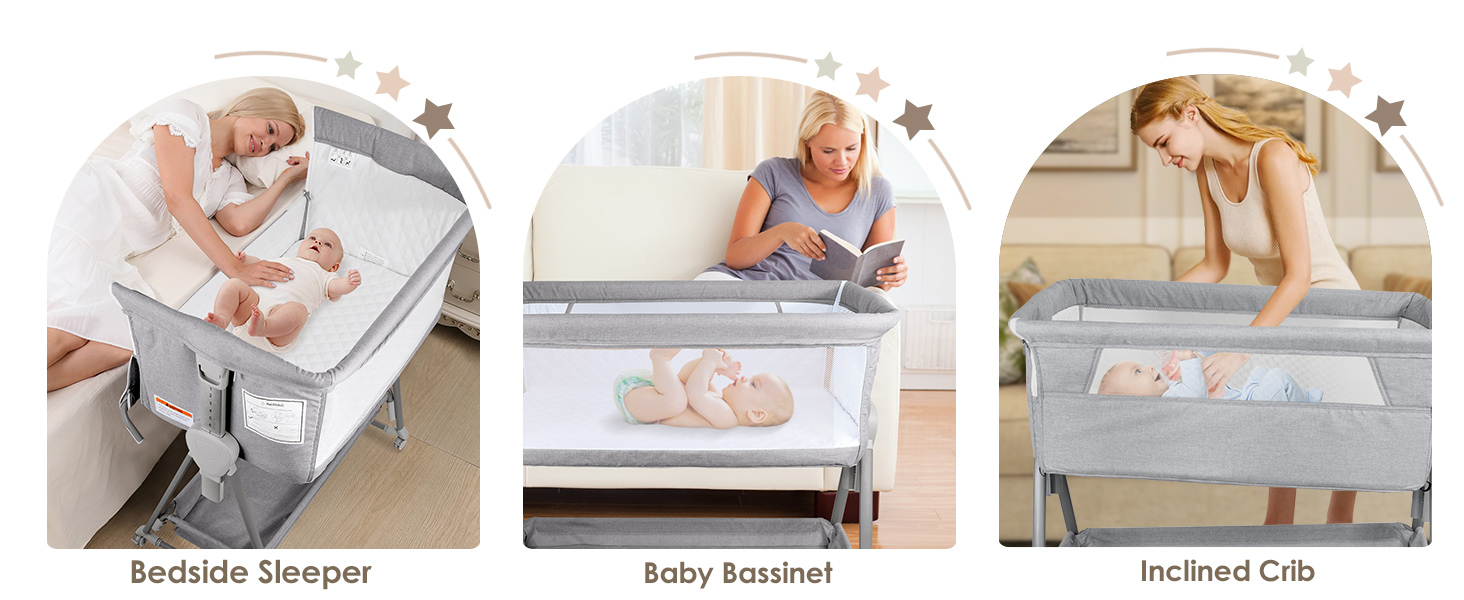 3 in 1 bassinet