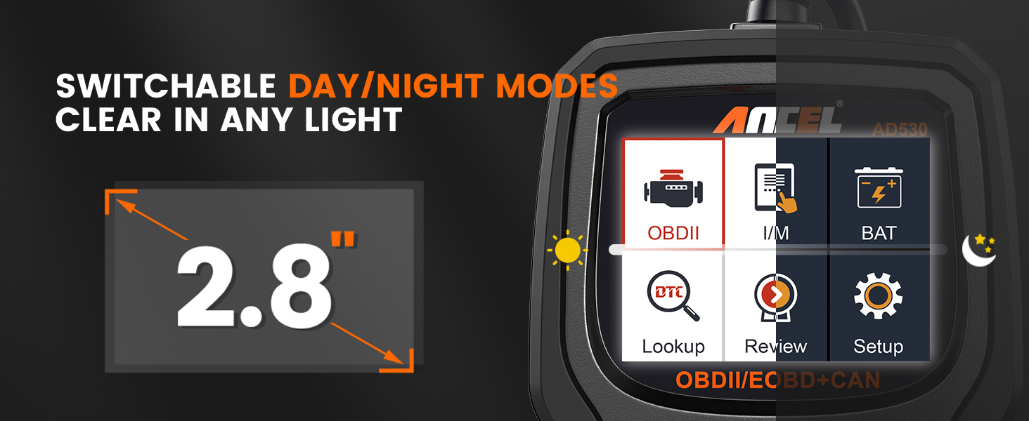 switchable day/night modes clear in any light