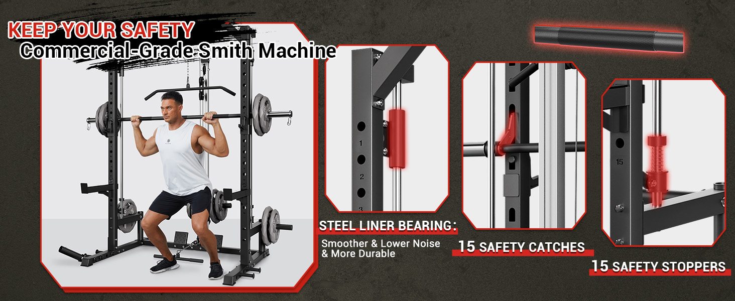 Smith Machine Home Gym