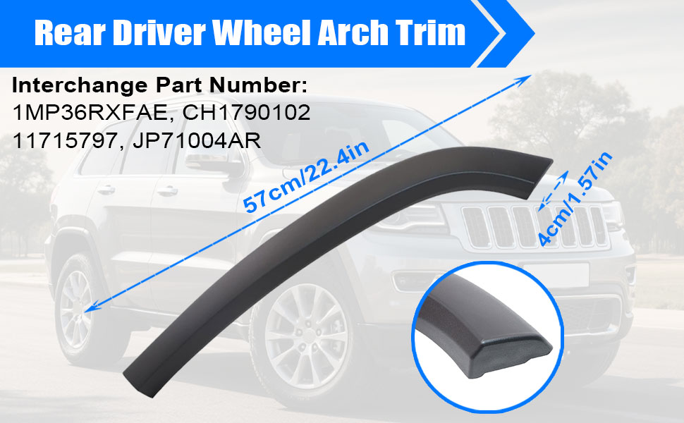 RJDC.ページ CE-9701B - Replacement Rod End Boot (TJ/LJ/XJ/MJ/ZJ