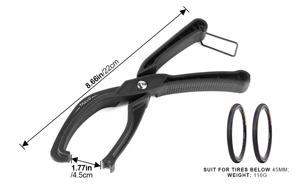 TAGVO Bike Tyre Install LaborSaving Tools, With 3 Bike Tire Levers