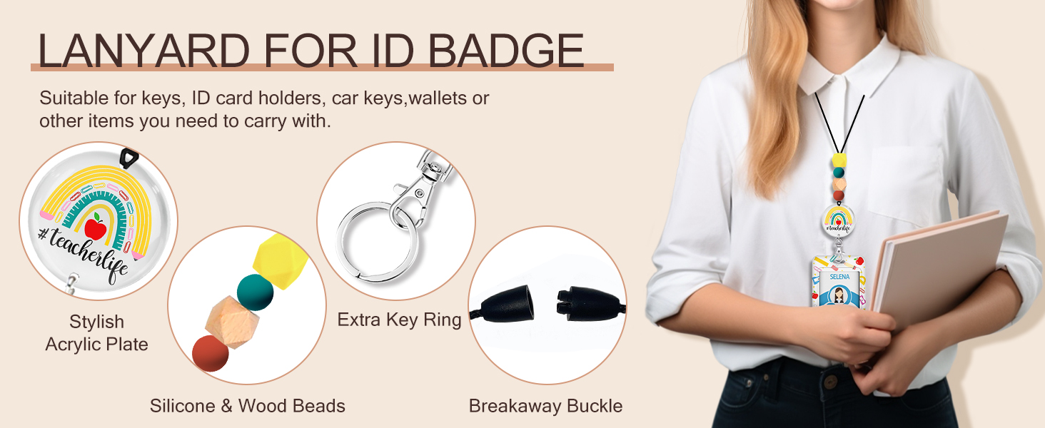 Teacher ID Badge Holder