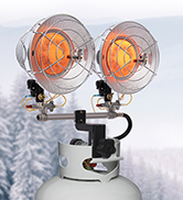 propane tank heater