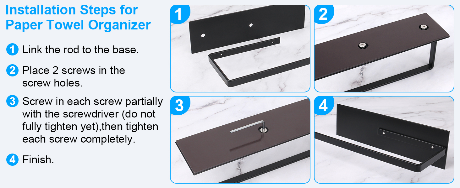 Paper Towel Holder for Fridge, Toilet Paper Roll Holder Paper