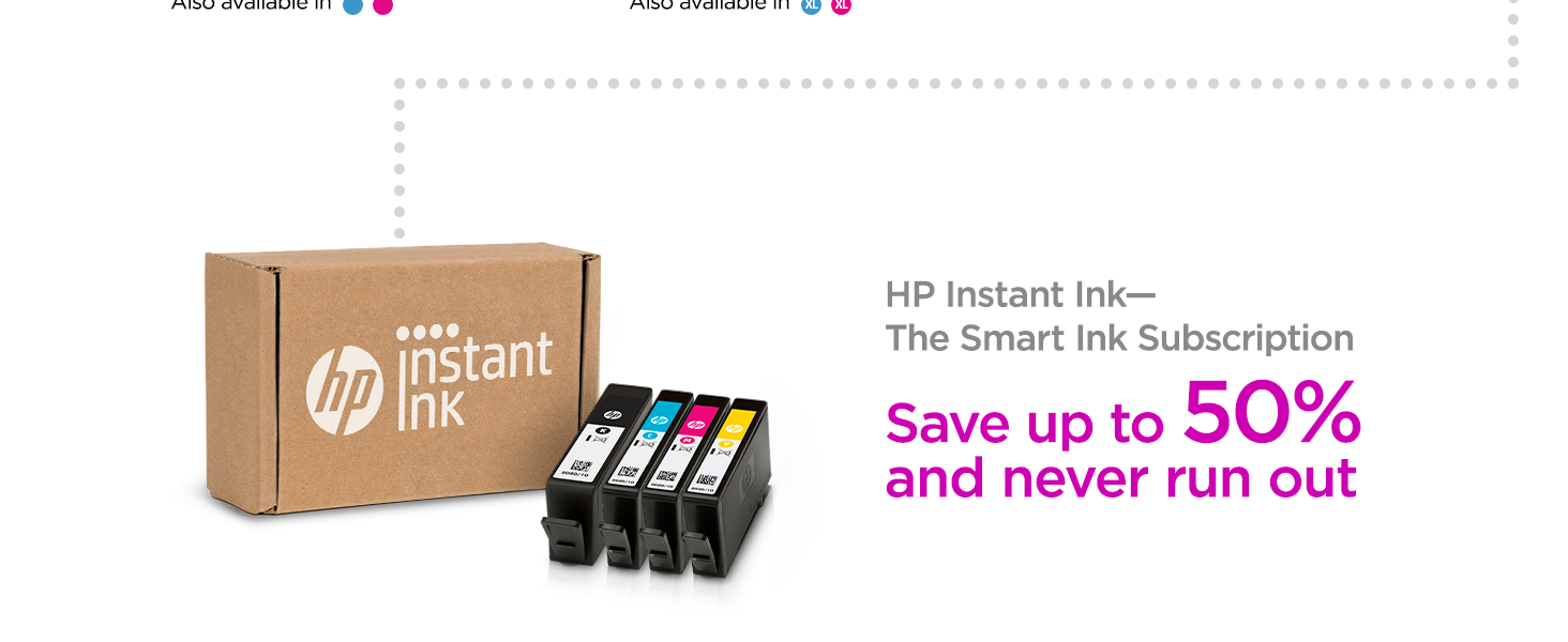 instant ink receive flexible plan recycling included