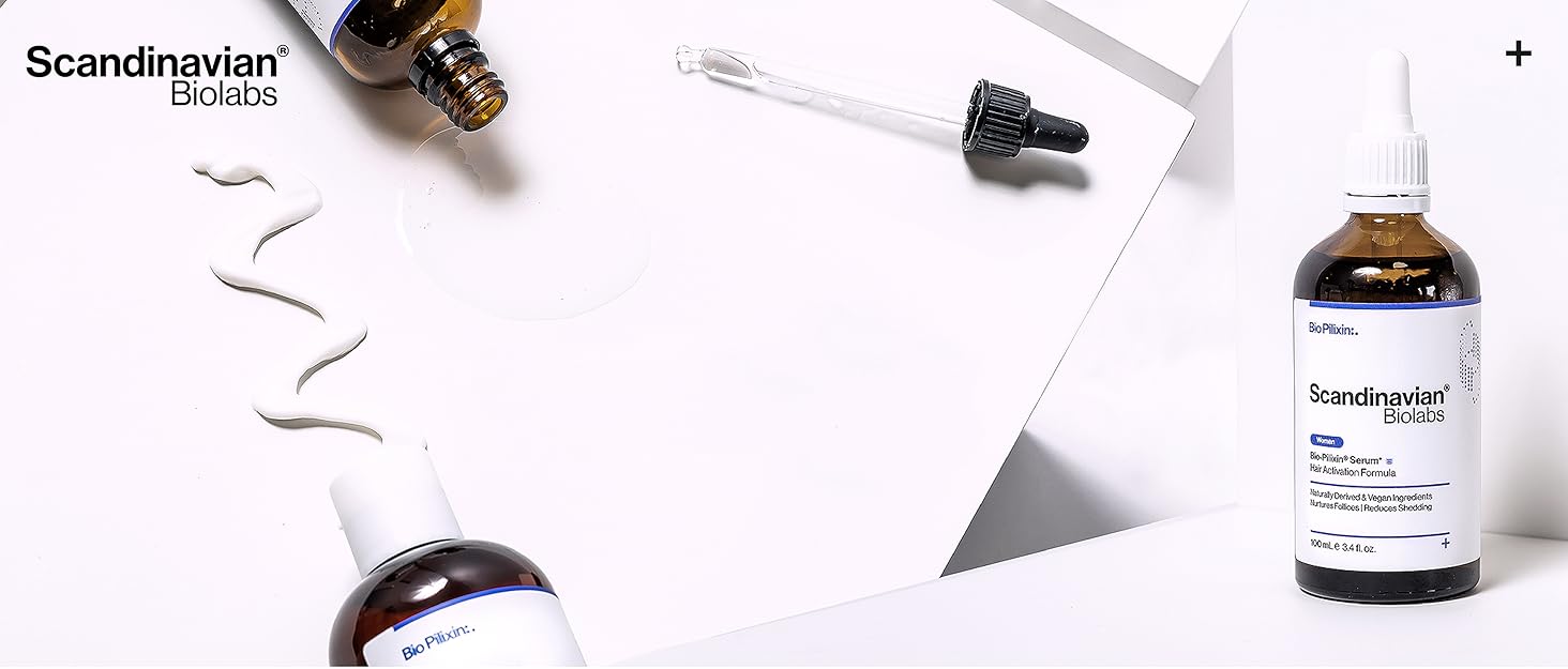 Scandinavian Biolabs Hair Growth Routine for Women with Clinically Proven results in 45 days Scandinavian Biolabs Hair Growth Routine for Women with Clinically Proven results in 45 days