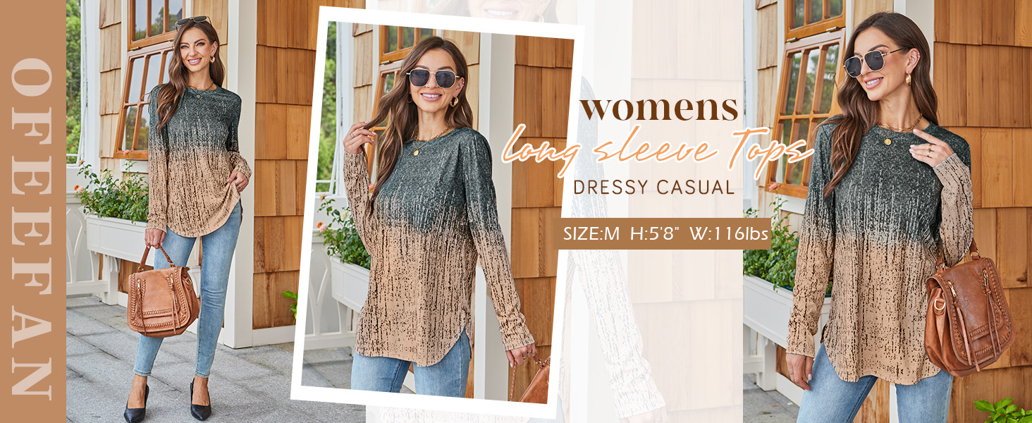womens long sleeve tops