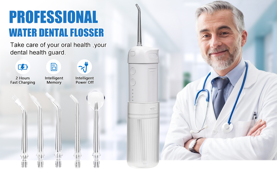 PROFESSIONAL WATER DENTAL FLOSSER Take care of your oral health ,yourdental health guard.