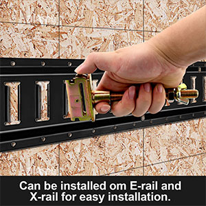 Robbor E-Track Spare Tire Holder Mount