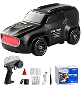 LFACHTER RC Drift Car 1:64 Mini Desktop RC Drift Car, 2.4GHz Scale 4WD High Speed Remote Control ...