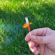 20 seconds of intense flame that no wind nor rain can extinguish.